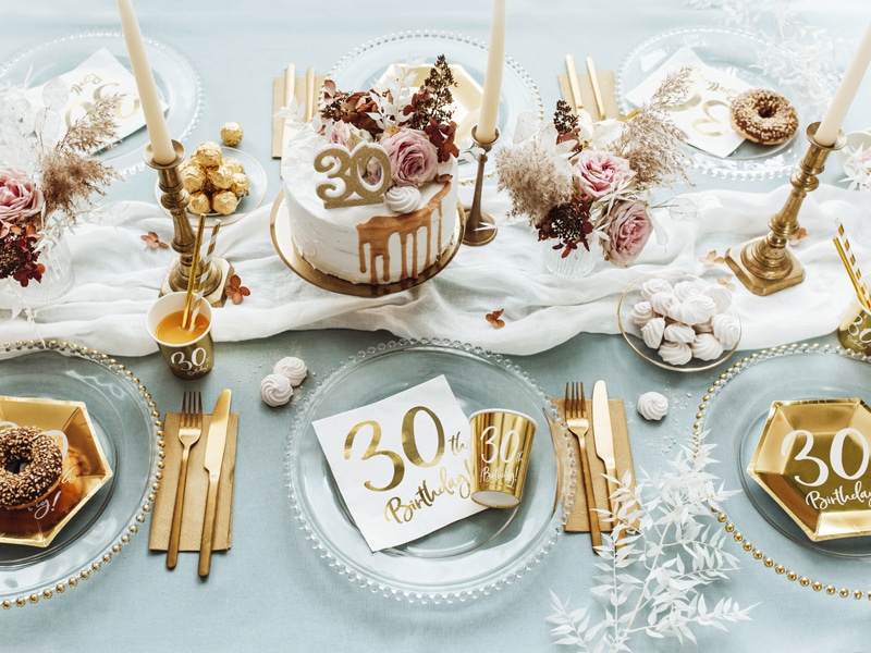 decoration anniversaire 30 ans - Blog Tendance Boutik, décoration de  mariage et anniversaire