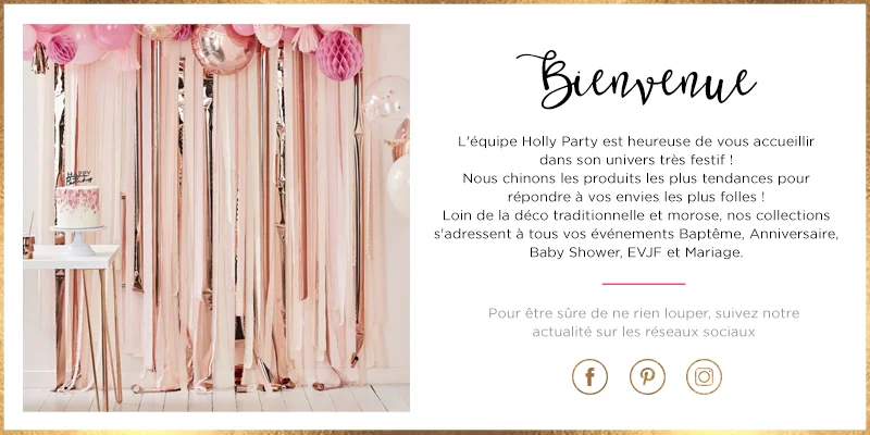 Decoration De Fete Chic Tendance Holly Party